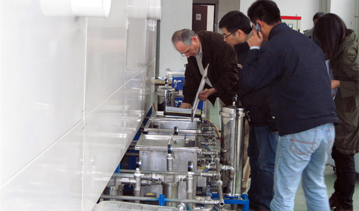 美國客戶驗收設(shè)備